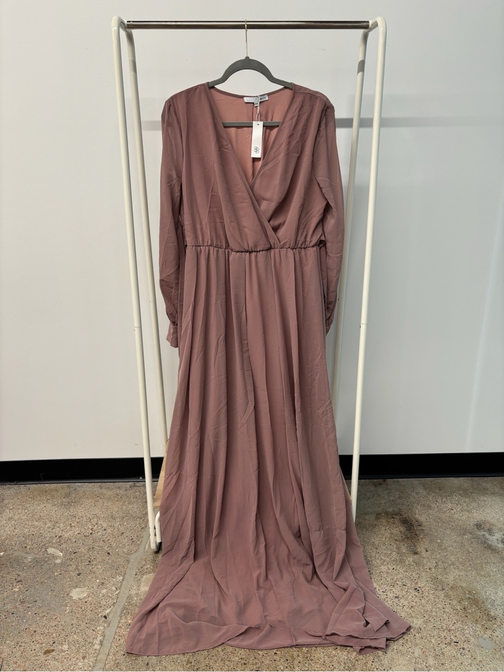 Baltic Born Mauve/Pink Maxi Dress